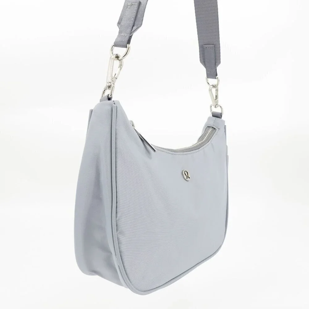 Lululemon Mini Shoulder Bag 4L Silver Droplet OS